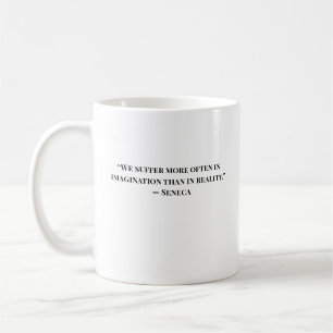 Seneca Stoischer Weisheitsbecher — Beruhige deinen Kaffeetasse