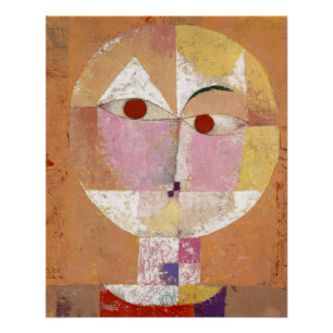 Senecio (Baldgreis) (1922) Gemälde von Paul Klee Poster
