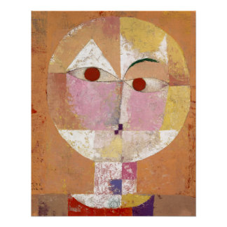 Senecio (Baldgreis) (1922) Gemälde von Paul Klee Poster