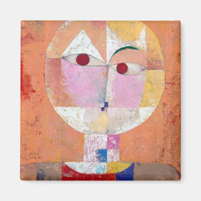 Senecio, Paul Klee Magnet (Vorne)
