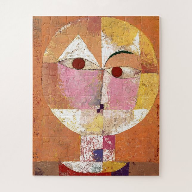 Senecio von Paul Klee Puzzle (Vertikal)