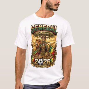 Senegal 2026 Fan-T-Shirt T-Shirt