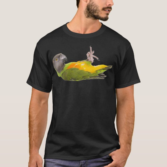 Senegal African Parrot Premium T-Shirt (Vorderseite)
