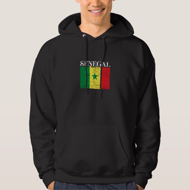 Senegal African Pride and Heritage Hoodie (Vorderseite)