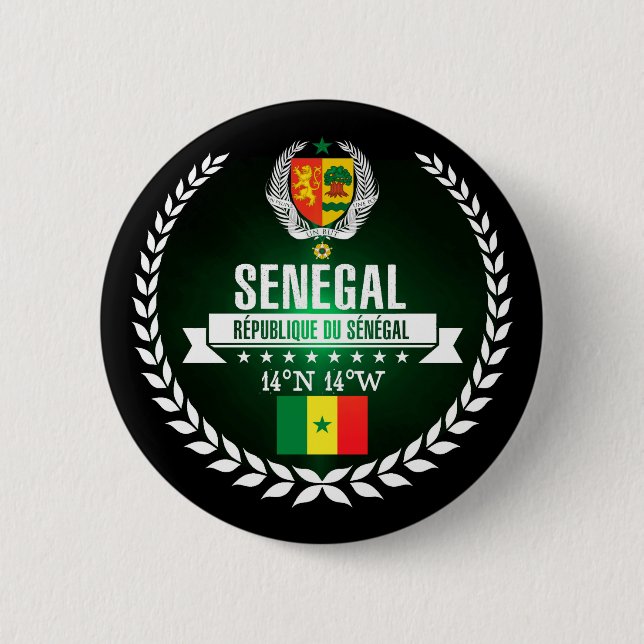 Senegal Button (Vorderseite)