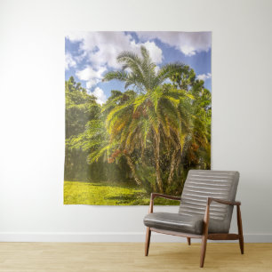 Senegal Date Palm Tapestry Wandteppich