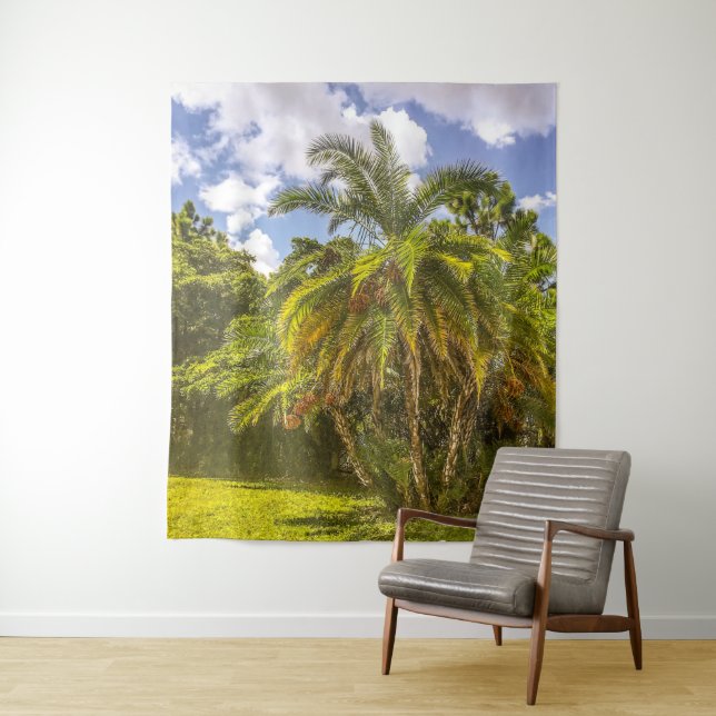 Senegal Date Palm Tapestry Wandteppich (Beispiel)