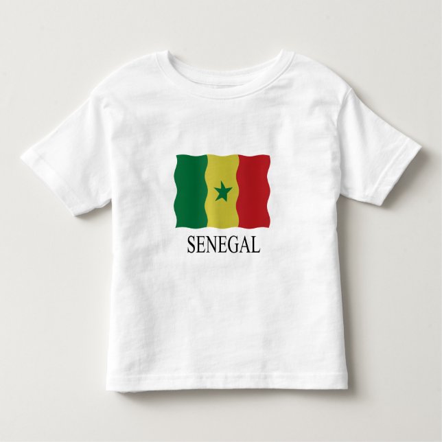 Senegal flag kleinkind t-shirt (Vorderseite)