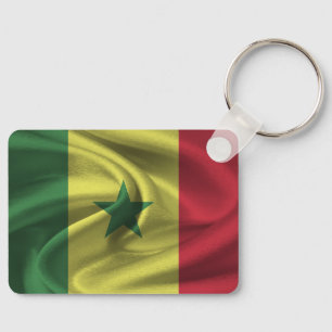 Senegal Flag Schlüsselanhänger