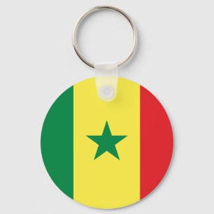 Senegal Flag Schlüsselanhänger