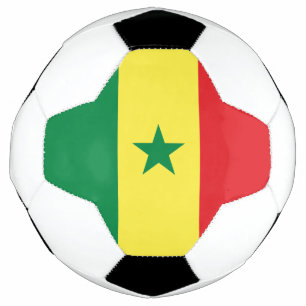 Senegal-Flagge Fußball