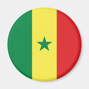 Senegal-Flagge Magnet