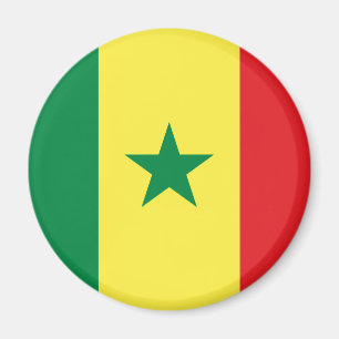 Senegal-Flaggen-Magnet Magnet