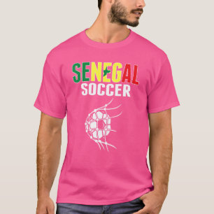 Senegal Fußball im Netz Senegalesische Fußball Su T-Shirt