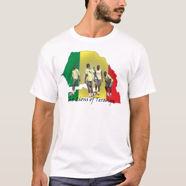 Senegal Futbol T-Shirt (Vorderseite)