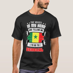 Senegal in meinem Kopf T-Shirt