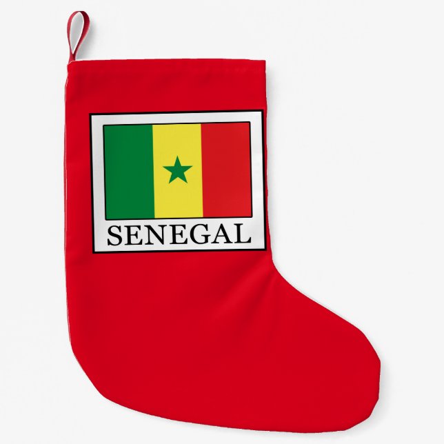 Senegal Kleiner Weihnachtsstrumpf (Vorderseite)