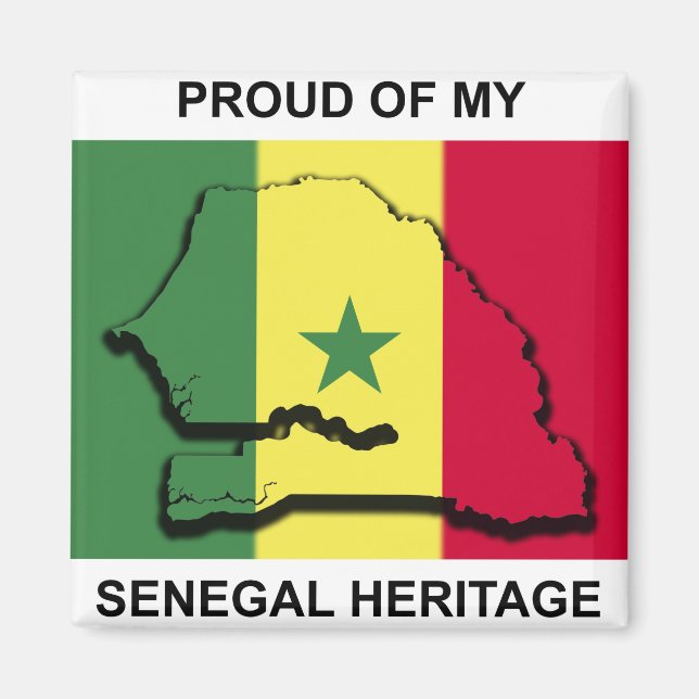 Senegal Magnet (Vorne)