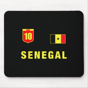 Senegal Outfit Grün Senegal Bekleidung Design Klei Mousepad