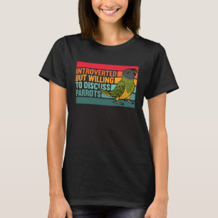 Senegal-Papagei eingeführt, aber Papageien T-Shirt