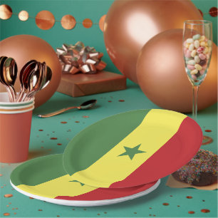 Senegal Pappteller