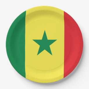 Senegal Pappteller