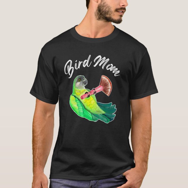 Senegal Parrot Bird Mama T-Shirt (Vorderseite)