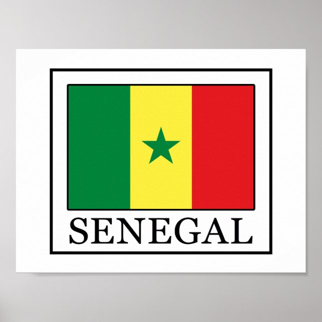 Senegal Poster (Vorne)
