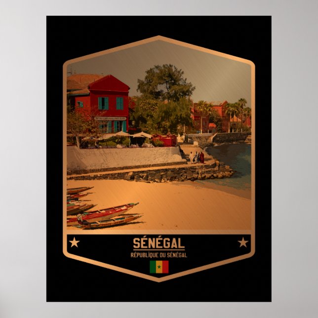 Senegal Poster (Vorne)