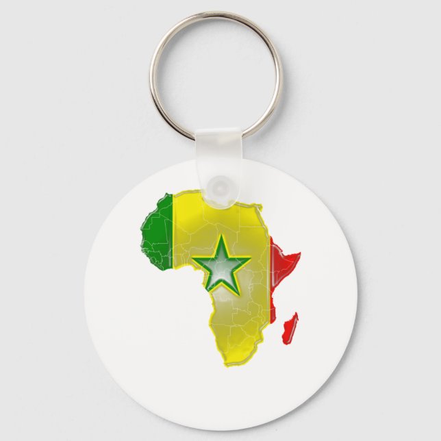 Senegal Schlüsselanhänger (Vorderseite)