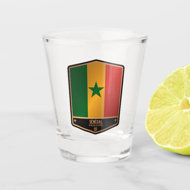 Senegal Schnapsglas (Vorderseite)