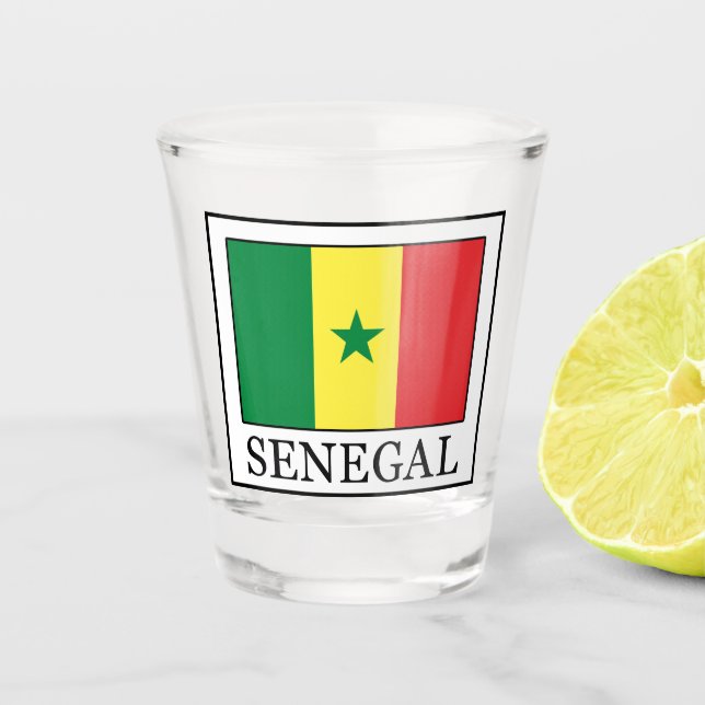 Senegal Schnapsglas (Vorderseite)