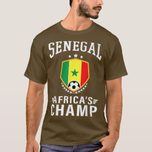 Senegal Senegalese Jersey Soccer 2022 Team  T-Shirt