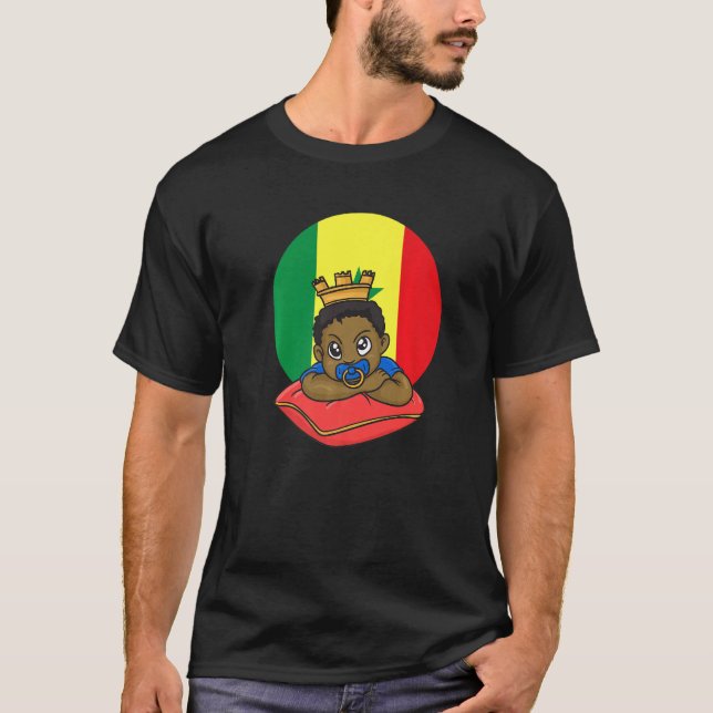 Senegal Senegalese West Africa Proud Prince Boy So T-Shirt (Vorderseite)