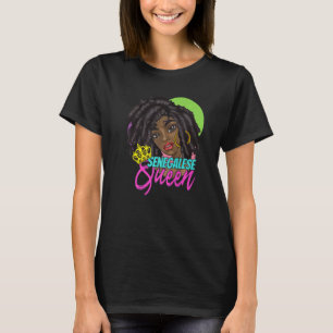 Senegal Senegalese Westafrika Stolze Prinzessin Kö T-Shirt