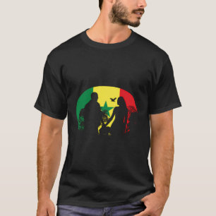 Senegal Senegalesisch West Africa Proud Liebe Flag T-Shirt