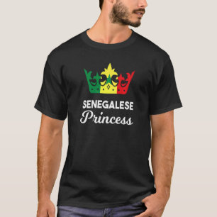 Senegal Senegalesisch Westafrika Proud Princess Qu T-Shirt
