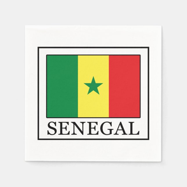 Senegal Serviette (Vorderseite)