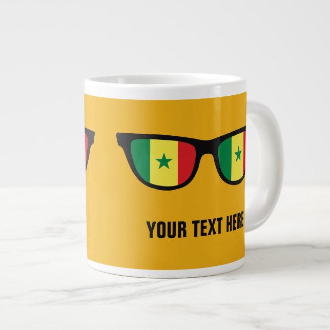 Senegal Shades zollrechtliche Tasse (Vorderseite Rechts)