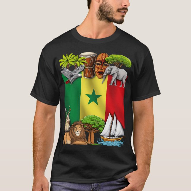 Senegal T-Shirt (Vorderseite)