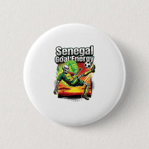 Senegal Tor Energie Skelett Stürmer Nationen Creat Button