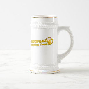 Senegal Trinkteam Bierglas
