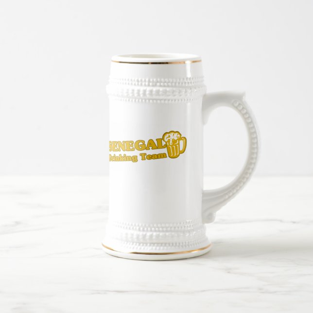 Senegal Trinkteam Bierglas (Rechts)