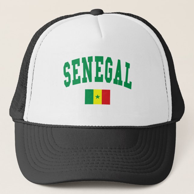 SENEGAL TRUCKERKAPPE (Vorderseite)