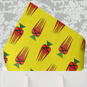 Senegal und Mali Seidenpapier