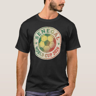 Senegal Weltmeisterschaft 2026 Vintage Retro Fußba T-Shirt