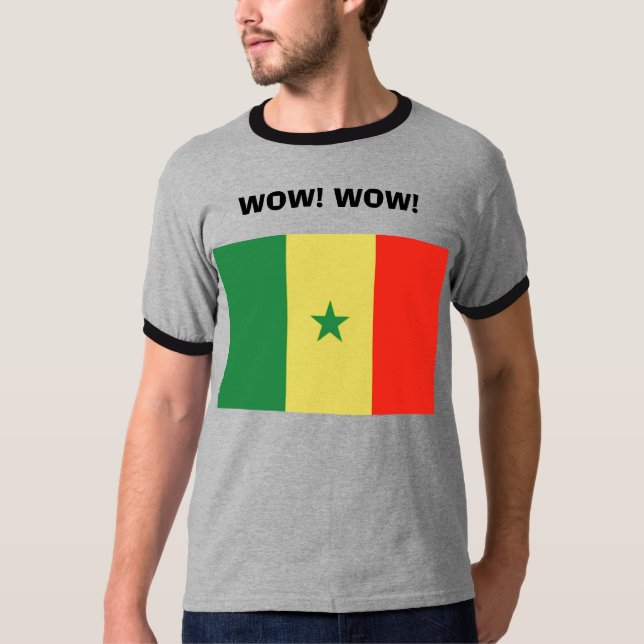 Senegal, wow! WOW! T-Shirt (Vorderseite)