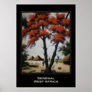 Senegalese Art Poster