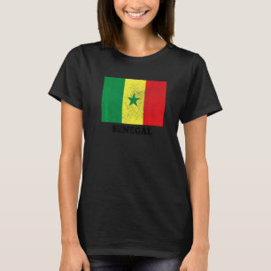 Senegalesische Flagge Prix senegalesische Flagge T-Shirt