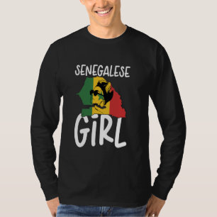 Senegalesische Flagge Senegalesisches Afrika 1 T-Shirt